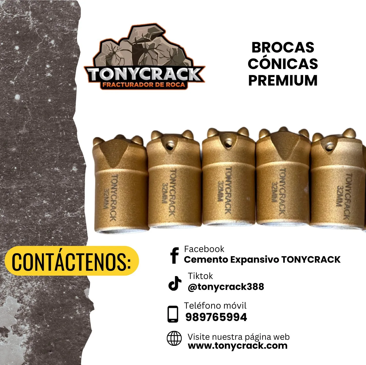 Brocas Cónicas Premium